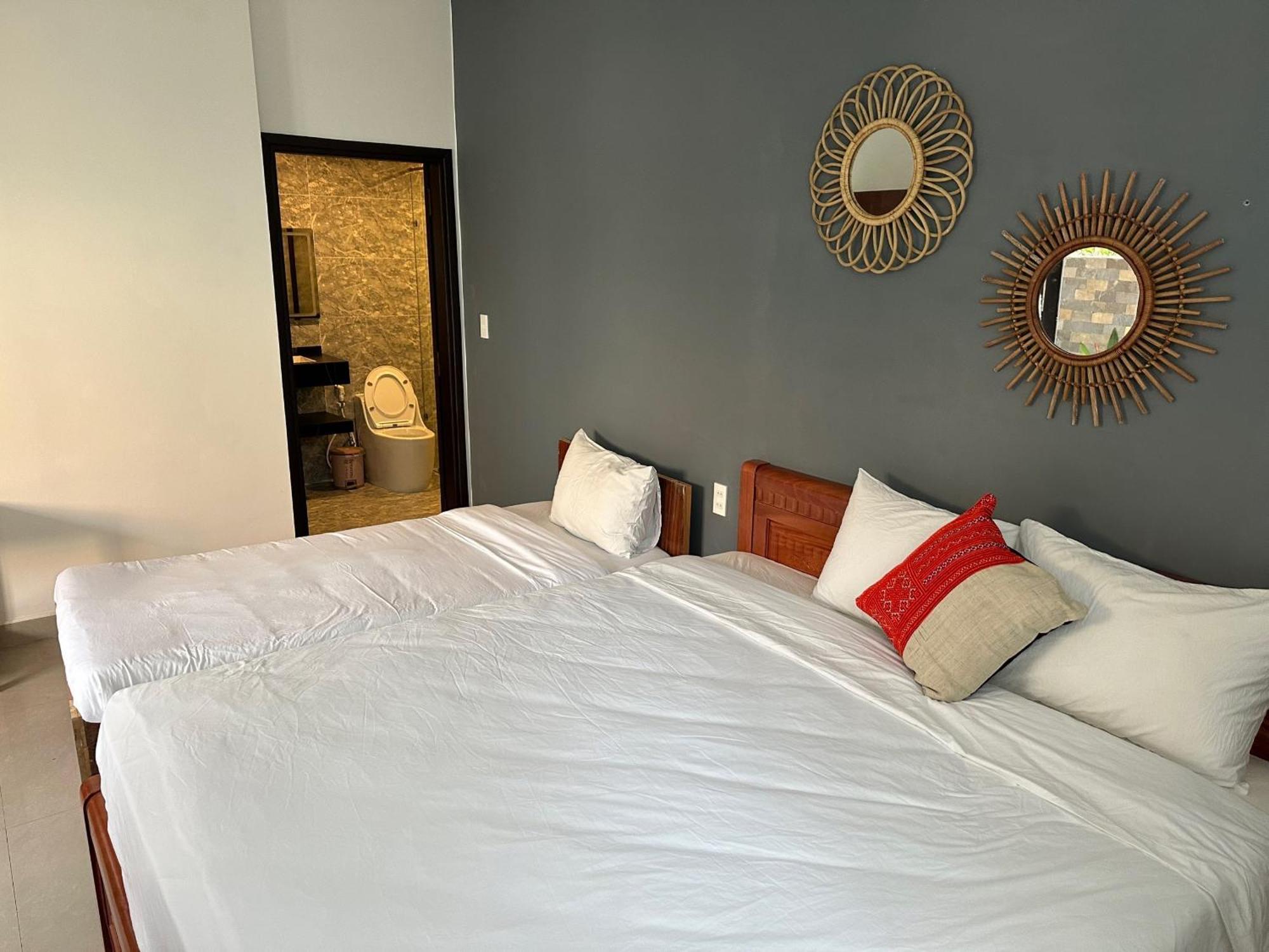 Water Palm Residence Hieu Nhon Esterno foto